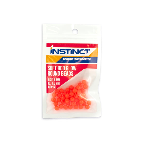 Terminal Tackle Instinct Pro Soft Red Glow Beads 3 Terminal Tackle Instinct Pro Soft Red Glow Beads