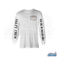 Shirts & T-Shirts Salty Crew Snapper Mount Long Sleeve Tee -Cheap Ifish Store SC Snapper LST White Front 600x