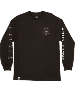 Clothing Salty Crew Surface Standard L/S Tee -Cheap Ifish Store SC Surface LST Black Front 600x