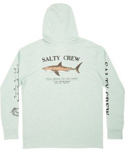 Clothing Salty Crew Bruce Hood Tech Tee Long Sleeve