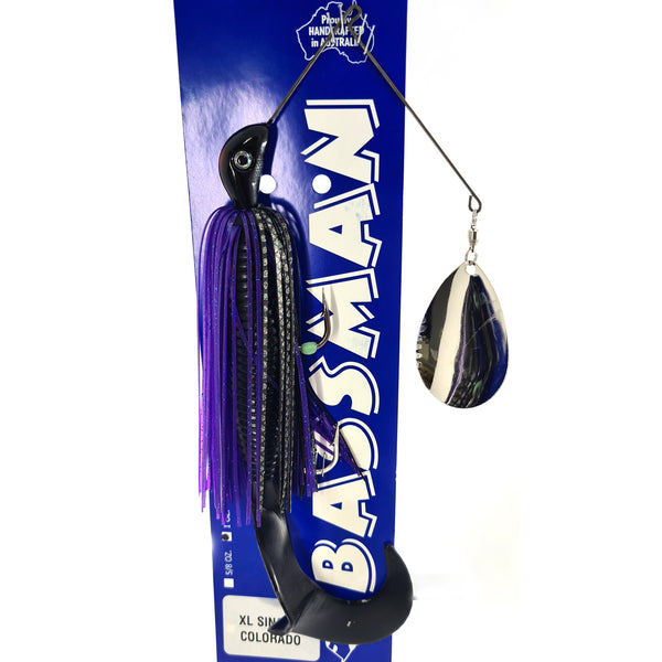 Bassman Spinnerbaits Murray Cod Lures Bassman XL Single Colorado Spinnerbait 3 Bassman Spinnerbaits Murray Cod Lures Bassman XL Single Colorado Spinnerbait