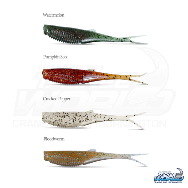 Lures Squidgies Bio Tough Flickbait 4 Lures Squidgies Bio Tough Flickbait - Image 2