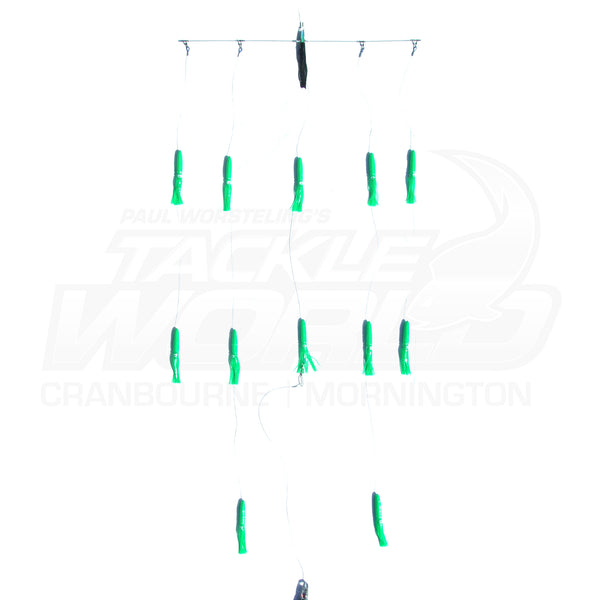 Tackle World Cranbourne & Mornington Squid Jigs Squid Jig Starter Bundle - Incl 8 Jigs In Hard Case 5 Tackle World Cranbourne & Mornington Squid Jigs Squid Jig Starter Bundle - Incl 8 Jigs In Hard Case - Image 3