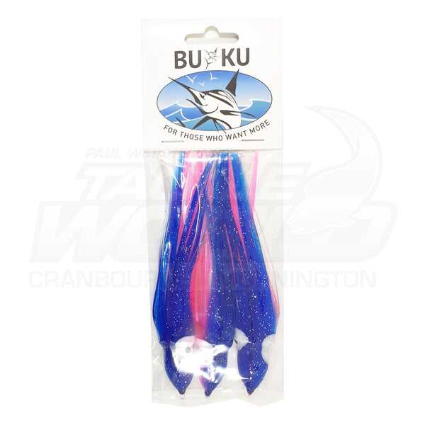 Lures BUKU Octopus Skirts 3 Lures BUKU Octopus Skirts