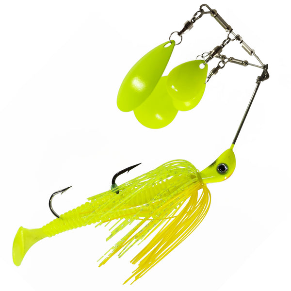 Bassman Spinnerbaits Murray Cod Lures Bassman Codman 4x4 (Rigged) Spinnerbaits 4 Bassman Spinnerbaits Murray Cod Lures Bassman Codman 4x4 (Rigged) Spinnerbaits - Image 2