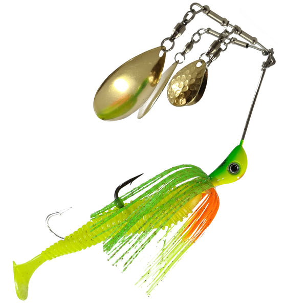 Bassman Spinnerbaits Murray Cod Lures Bassman Codman 4x4 (Rigged) Spinnerbaits 5 Bassman Spinnerbaits Murray Cod Lures Bassman Codman 4x4 (Rigged) Spinnerbaits - Image 3