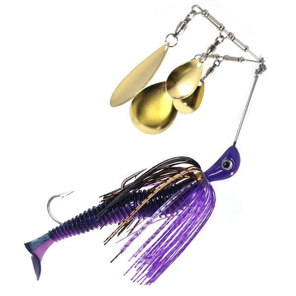 Bassman Spinnerbaits Murray Cod Lures Bassman Codman 4x4 (Rigged) Spinnerbaits 13 Bassman Spinnerbaits Murray Cod Lures Bassman Codman 4x4 (Rigged) Spinnerbaits - Image 11