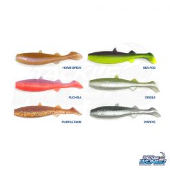 Lures Fuze Fin Bait Soft Plastics