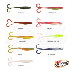 Lures Gulp Crazy Legs Jerkshad Soft Plastics