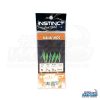 Pre Tied Rigs Instinct Sabiki Bait Rig - Green Holo Feather/Lumo -Cheap Ifish Store inst sabiki green 600x