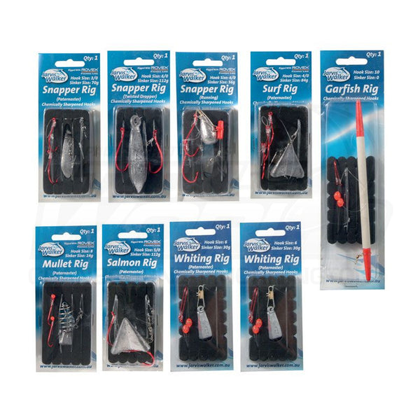 Pre Tied Rigs Jarvis Walker Mono Rigs 3 Pre Tied Rigs Jarvis Walker Mono Rigs