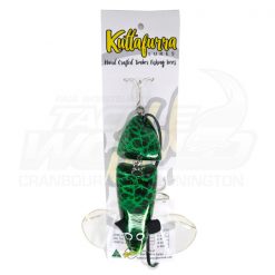 Murray Cod Lures Kuttafurra Joe The Rat Jointed Top Water Cod Lure -Cheap Ifish Store kut joeratjoint greenpattern 600x