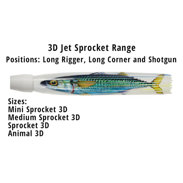 Skirted Lures Pakula Fish Print Series 8 Skirted Lures Pakula Fish Print Series - Image 6