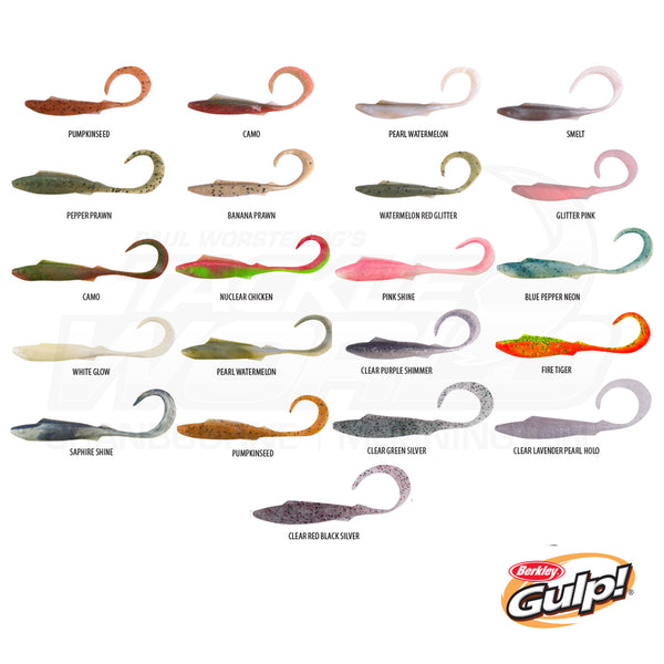 Lures Berkley Gulp Nemesis Soft Plastics 3 Lures Berkley Gulp Nemesis Soft Plastics