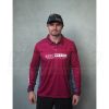 Clothing Reel Brand Tropi-cool Shirt QN -Cheap Ifish Store rb tc maroon front1 600x