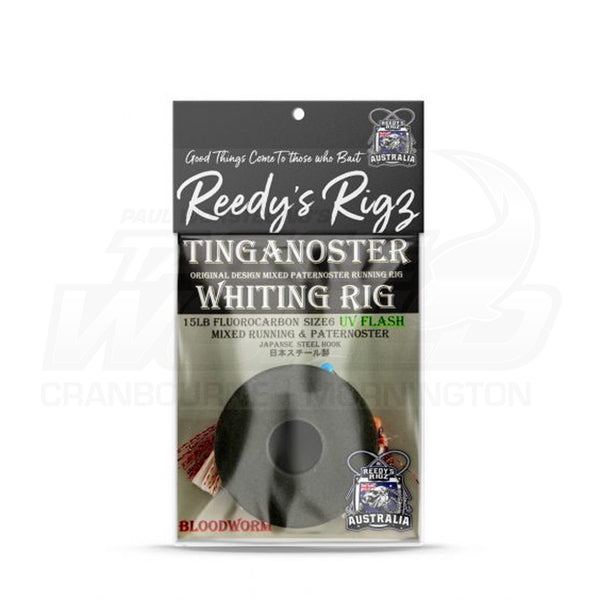 Reedy's Rigs Pre Tied Rigs Reedy's Tingernoster Rigs - Whiting Rig 3 Reedy's Rigs Pre Tied Rigs Reedy's Tingernoster Rigs - Whiting Rig