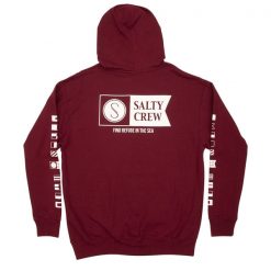 Clothing Salty Crew Alpha Hood Tech Tee Long Sleeve