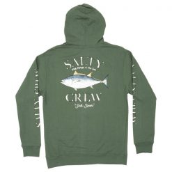Clothing Salty Crew Big Blue Hoodie -Cheap Ifish Store sc bigblue hood green back 600x