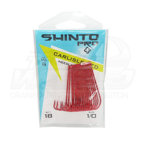 Shinto Pro Hooks - Carlisle Red 3 Shinto Pro Hooks - Carlisle Red