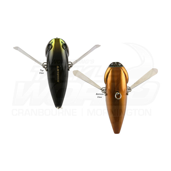 Murray Cod Lures Atomic Hardz Slappa Surface Lure 3 Murray Cod Lures Atomic Hardz Slappa Surface Lure