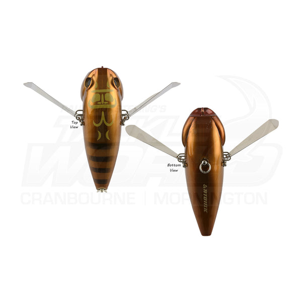 Murray Cod Lures Atomic Hardz Slappa Surface Lure 4 Murray Cod Lures Atomic Hardz Slappa Surface Lure - Image 2