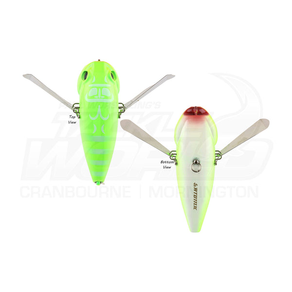 Murray Cod Lures Atomic Hardz Slappa Surface Lure 6 Murray Cod Lures Atomic Hardz Slappa Surface Lure - Image 4