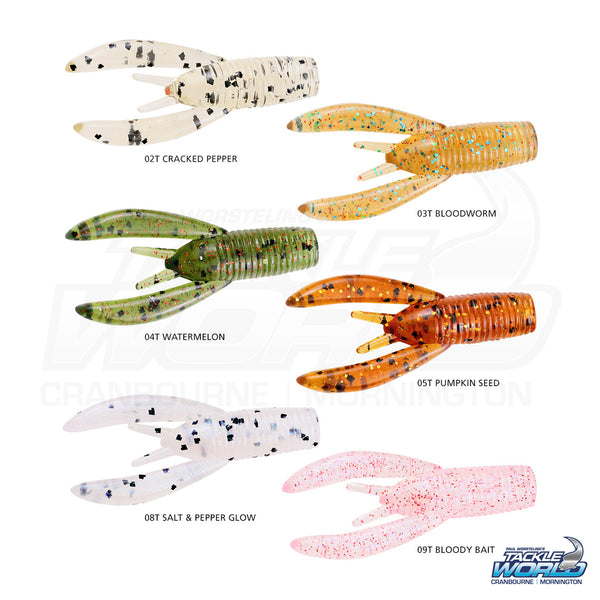 Lures Squidgies Bio Tough Crawler 4 Lures Squidgies Bio Tough Crawler - Image 2
