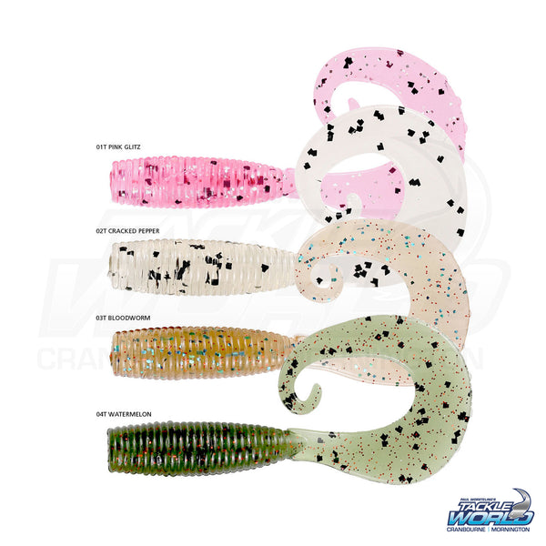 Lures Squidgies Bio Tough Grub 3 Lures Squidgies Bio Tough Grub