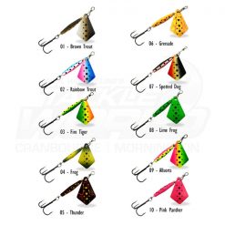 Gillies Tassie Devil Blade Spinner Lures