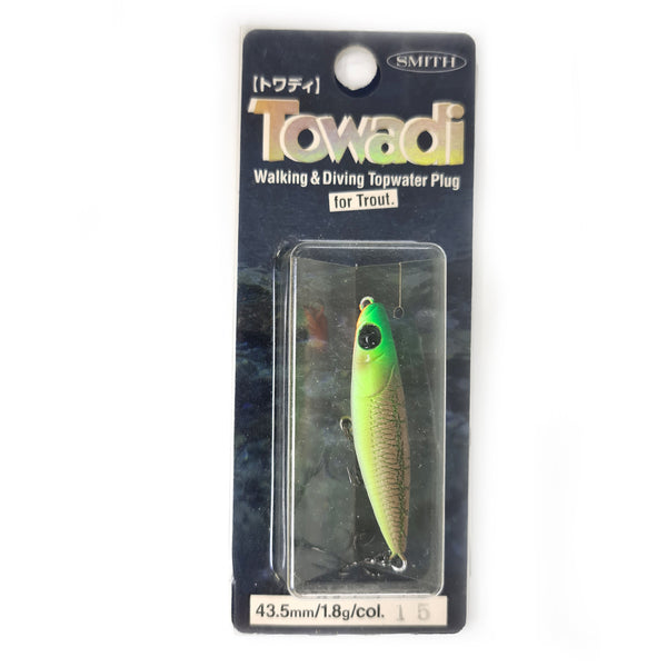 Tackle World Cranbourne & Mornington Lures Towadi Plug 1.8 Colour 15 3 Tackle World Cranbourne & Mornington Lures Towadi Plug 1.8 Colour 15