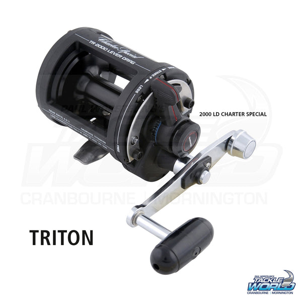 Overhead Reels Shimano Triton TR2000LD Charter Special 3 Overhead Reels Shimano Triton TR2000LD Charter Special