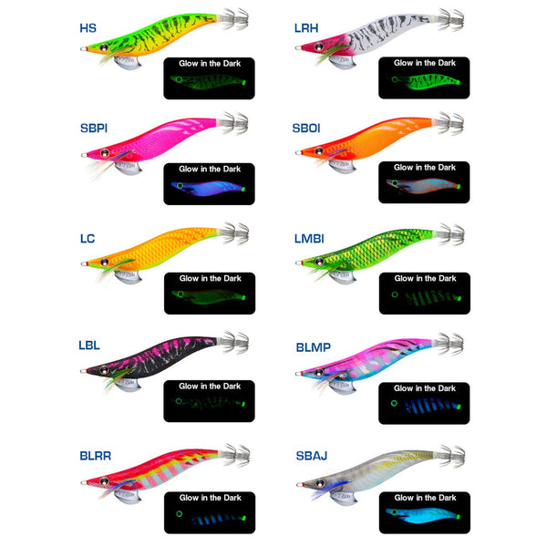 Yo-Zurie Aurie-Q 2020 Squid Jigs 3 Yo-Zurie Aurie-Q 2020 Squid Jigs